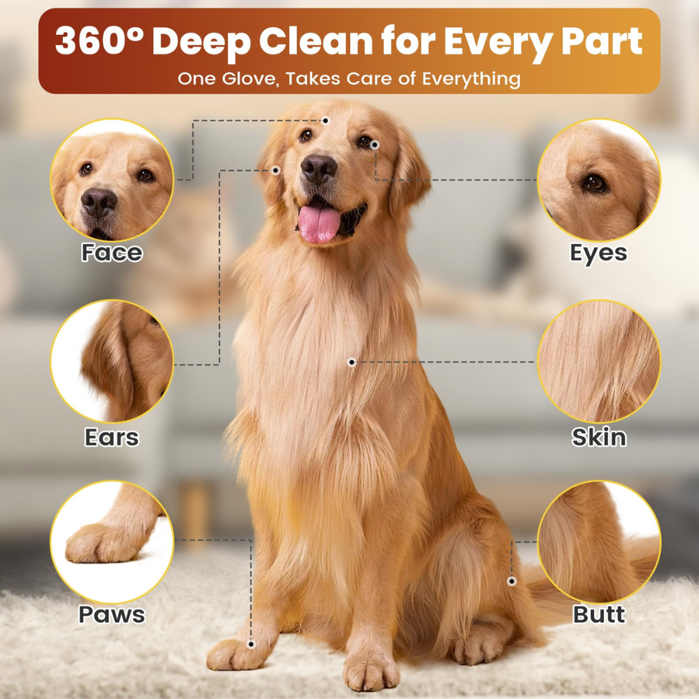 Cleany™ | Pet Glove Wipes