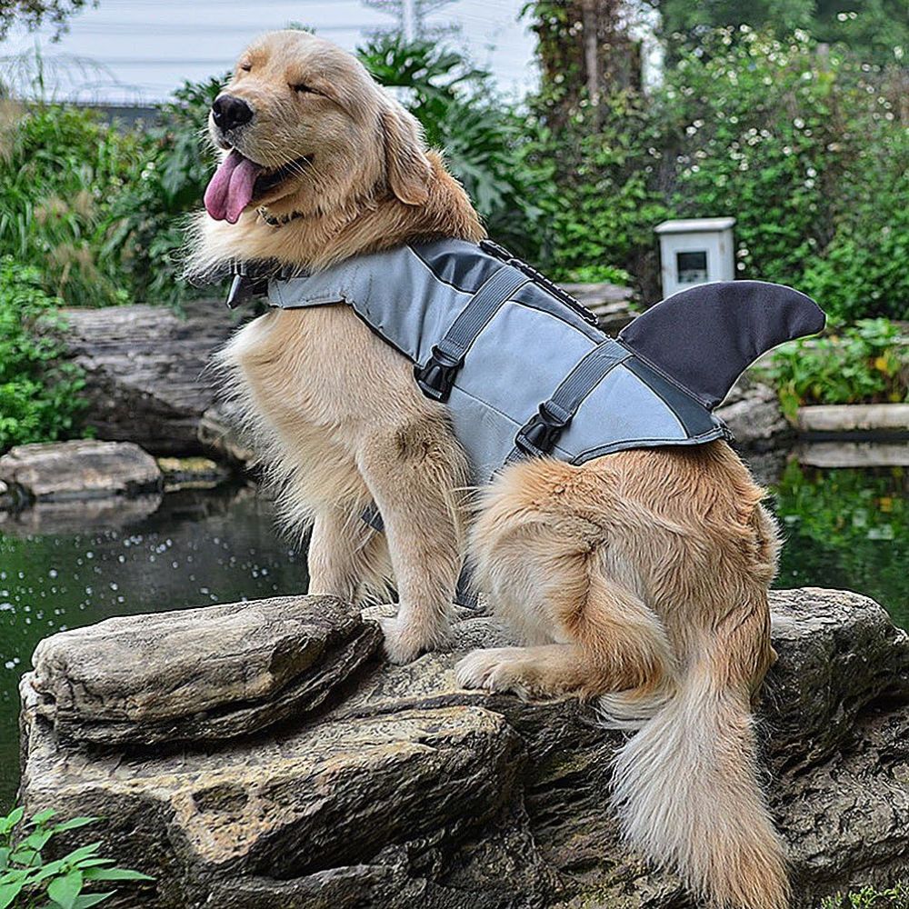 DOGGIE SHARK LIFE VEST