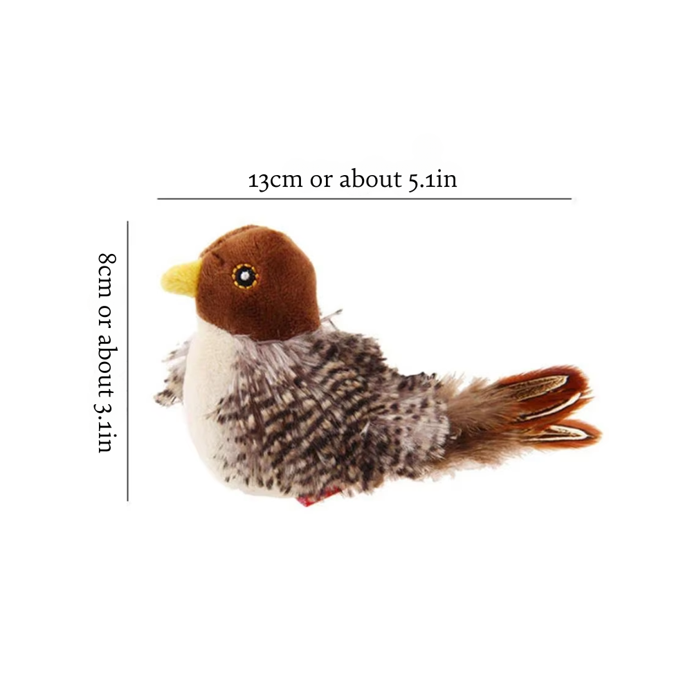 CAT CHIRPING BIRD TOY