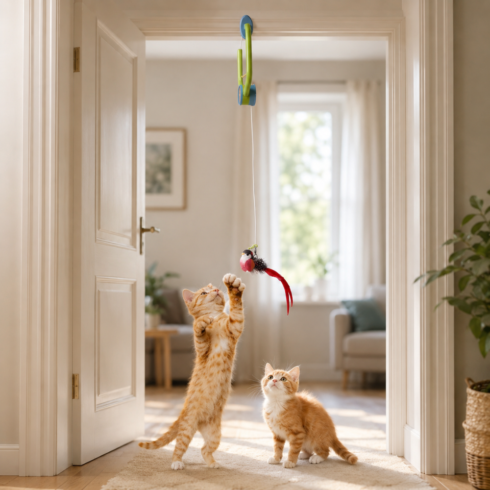 Pawdoor™ | Door Hanging Cat Toy